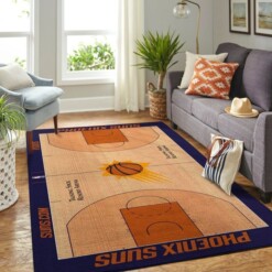 Phoenix Suns Living Room Area Rug