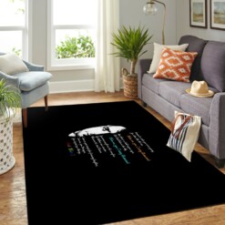 Pink Floyd-legend Band Living Room Area Rug