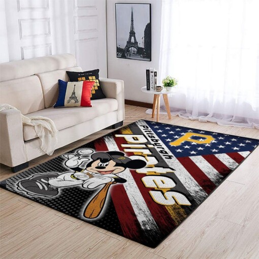 Pittsburgh Pirates Living Room Area Rug
