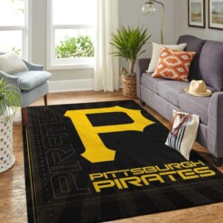 Pittsburgh Pirates Living Room Area Rug