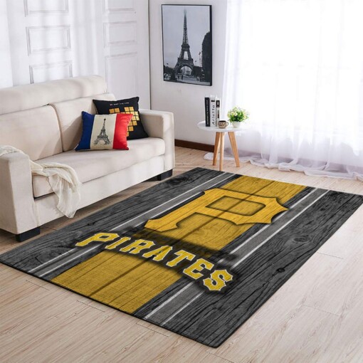 Pittsburgh Pirates Living Room Area Rug