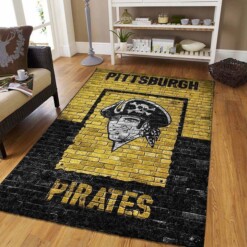 Pittsburgh Pirates Living Room Area Rug