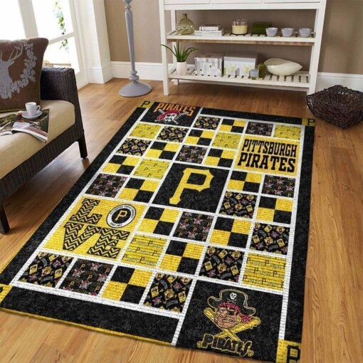 Pittsburgh Pirates Living Room Area Rug