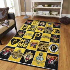 Pittsburgh Pirates Living Room Area Rug