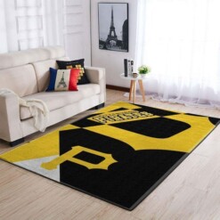 Pittsburgh Pirates Living Room Area Rug