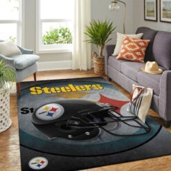 Pittsburgh Steelers Living Room Area Rug