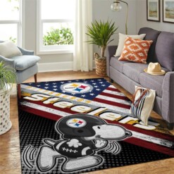 Pittsburgh Steelers Living Room Area Rug