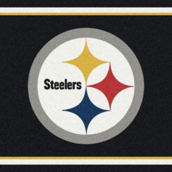 Pittsburgh Steelers Living Room Area Rug