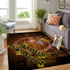 Pittsburgh Steelers Living Room Area Rug