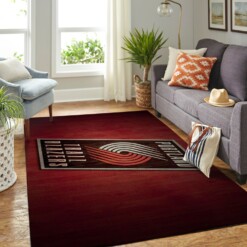 Portland Trail Blazers Living Room Area Rug