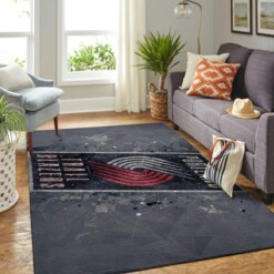 Portland Trail Blazers Living Room Area Rug