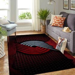 Portland Trail Blazers Living Room Area Rug