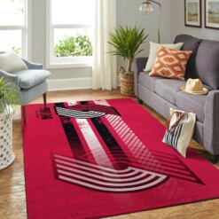 Portland Trail Blazers Living Room Area Rug