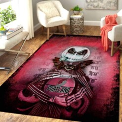 Portland Trail Blazers Living Room Area Rug