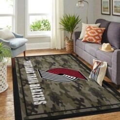 Portland Trail Blazers Living Room Area Rug