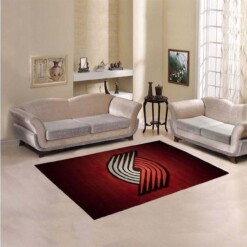 Portland Trail Blazers Living Room Area Rug