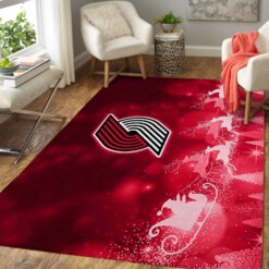 Portland Trail Blazers Living Room Area Rug