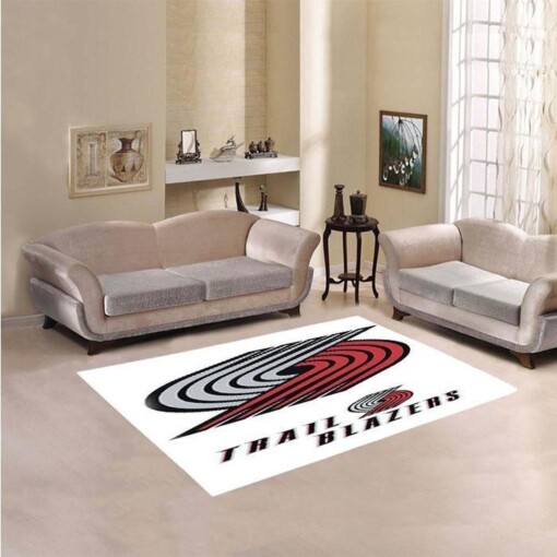 Portland Trail Blazers Living Room Area Rug