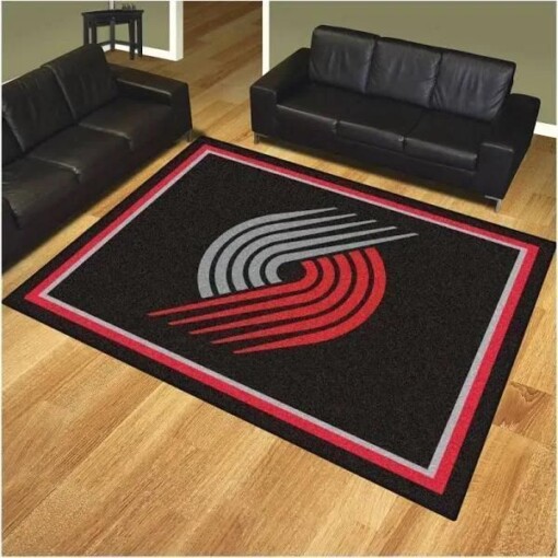 Portland Trail Blazers Living Room Area Rug