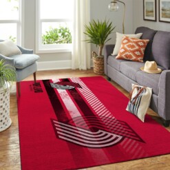 Portland Trailblazers Living Room Area Rug