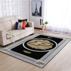 Purdue Boilermakers Living Room Area Rug