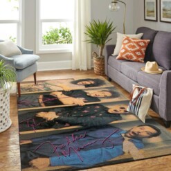 Queen Band Legend Living Room Area Rug