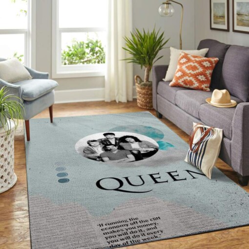 Queen Band Legend Living Room Area Rug