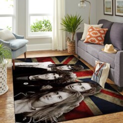 Queen Band Legend Living Room Area Rug