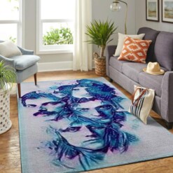 Queen Band Legend Living Room Area Rug