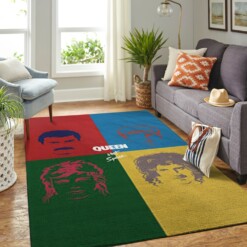 Queen Band Legend Living Room Area Rug