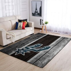 San Antonio Spurs Living Room Area Rug