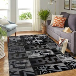 San Antonio Spurs Living Room Area Rug