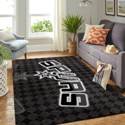 San Antonio Spurs Living Room Area Rug