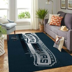 San Antonio Spurs Living Room Area Rug