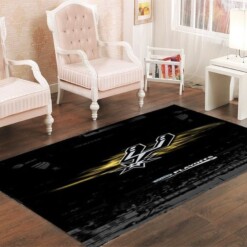 San Antonio Spurs Living Room Area Rug