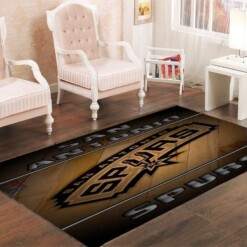 San Antonio Spurs Living Room Area Rug