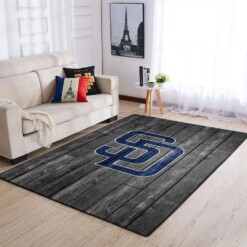 San Diego Padres Living Room Area Rug