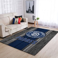 San Diego Padres Living Room Area Rug