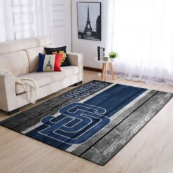 San Diego Padres Living Room Area Rug