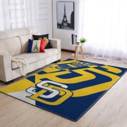 San Diego Padres Living Room Area Rug