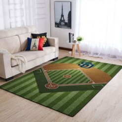 San Diego Padres Living Room Area Rug