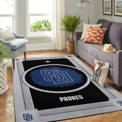 San Diego Padres Living Room Area Rug