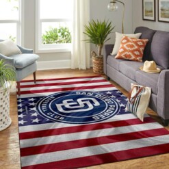 San Diego Padres Living Room Area Rug