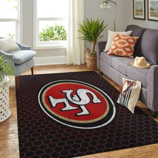 San Francisco 49ers Living Room Area Rug