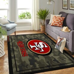 San Francisco 49ers Living Room Area Rug