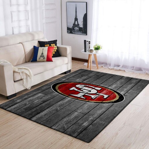 San Francisco 49ers Living Room Area Rug