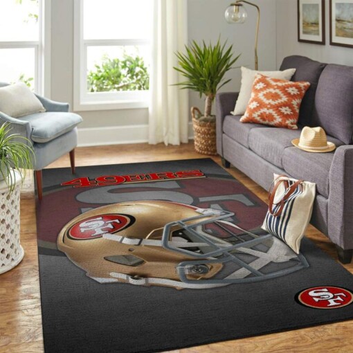 San Francisco 49ers Living Room Area Rug