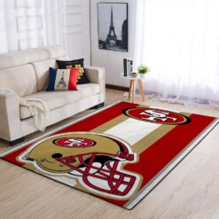 San Francisco 49ers Living Room Area Rug