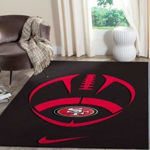 San Francisco 49ers Living Room Area Rug