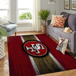 San Francisco 49ers Living Room Area Rug